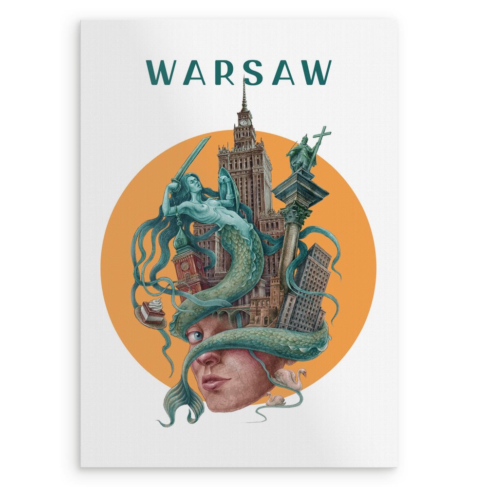 Tablou fara rama de alicja kocurek Varșovia