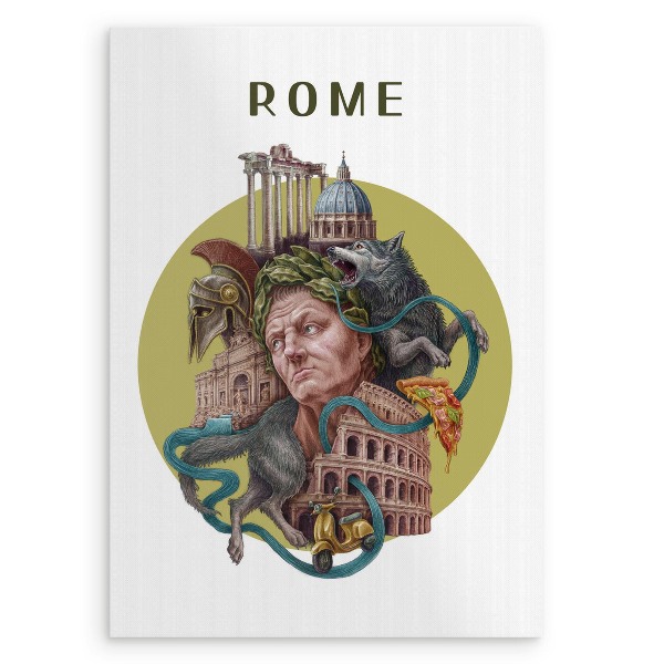 Tablou fara rama Roma