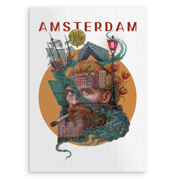 Obraz Amsterdam autorstwa Alicji Kocurek
