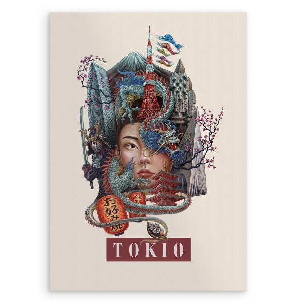 Obraz Tokio Vintage
