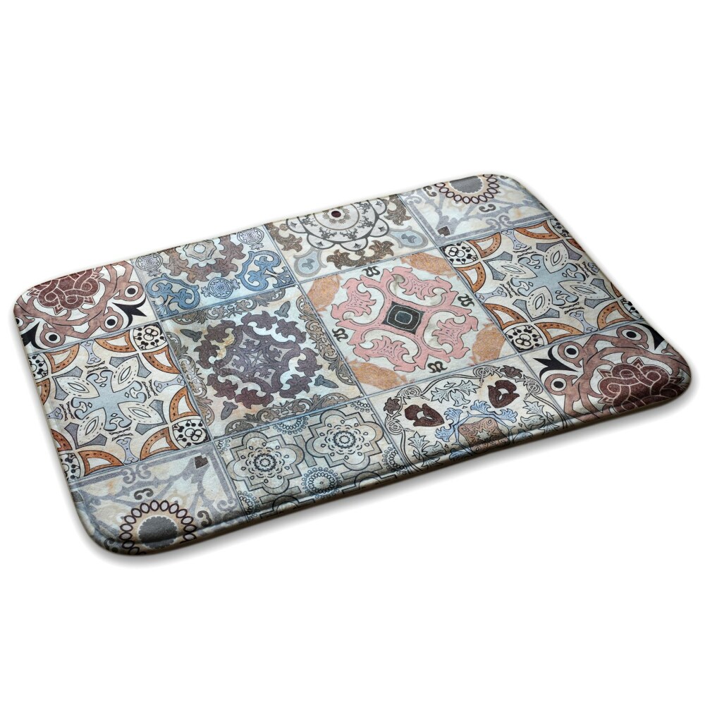  Covor bucătărie confortabil Plăci cu motive vegetale și geometrice