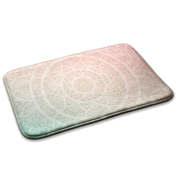 Covor antiderapant Model rotund Mandala