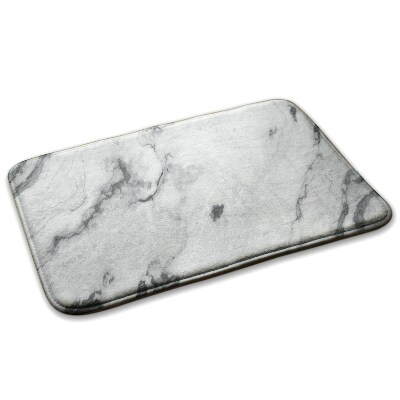  Covor modern confortabil Tablă de șah alb-negru.