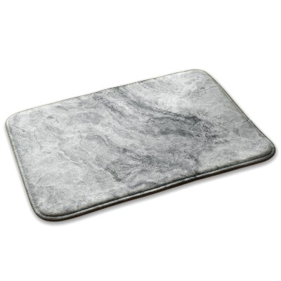  Covor modern confortabil Model de marmură gri