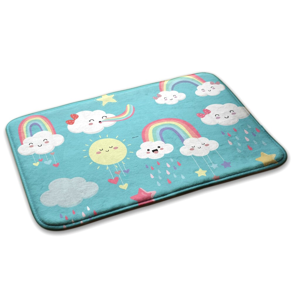  Covor bucătărie confortabil Nori și curcubee