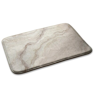  Covor dormitor Model de marmură în nuanțe de bej