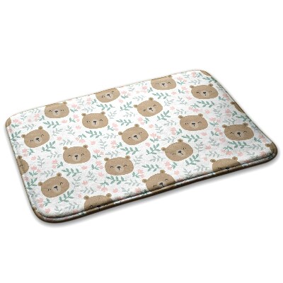  Covor copii Ursuleți de pluș și flori