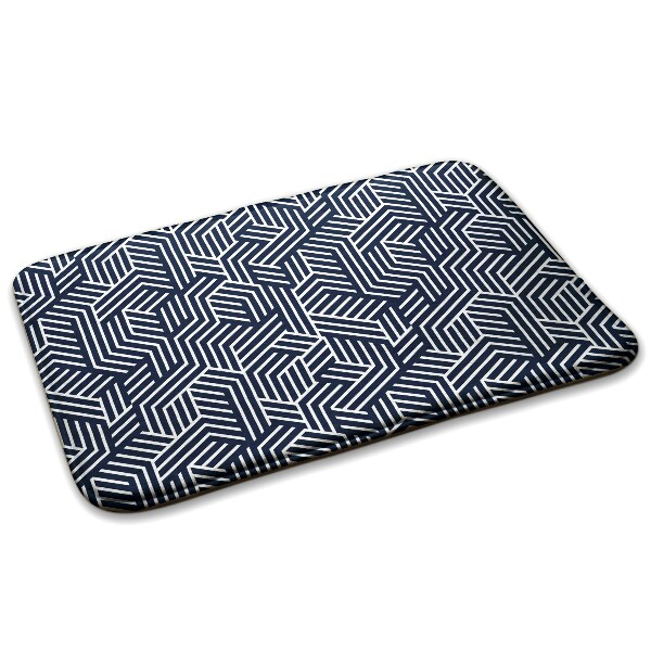 Covor modern confortabil Model geometric cu linii și săgeți