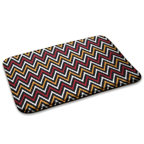 Covor hol Model de țesătură în zig-zag