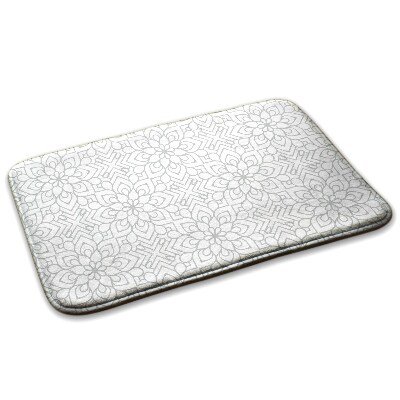  Covor dormitor Model floral geometric