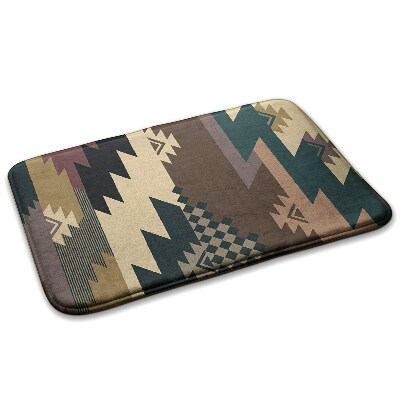  Covor hol Modele geometrice în stil aztec