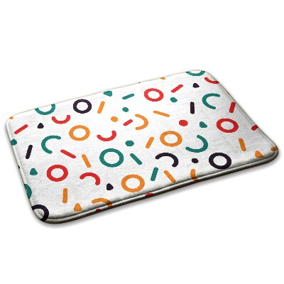  Covor antiderapant Forme geometrice colorate