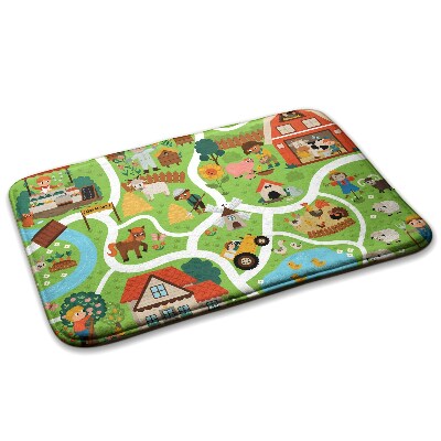  Covor cameră copii Fermă cu copii