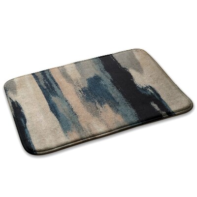  Covor modern confortabil Dungi verticale abstracte în nuanțe de albastru