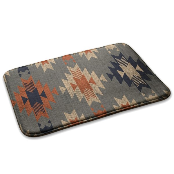 Covor mic dormitor Model geometric aztec