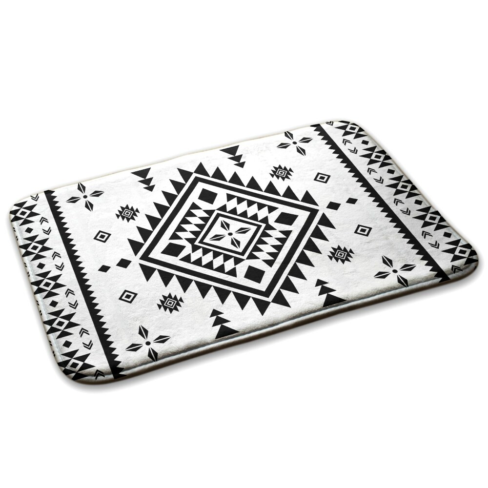  Covor mic dormitor Model geometric de romburi