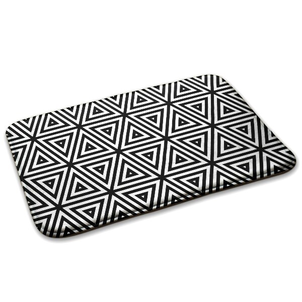 Covor mic Mozaic geometric triunghiular