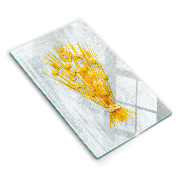 Tocător sticlă decorativ Paste