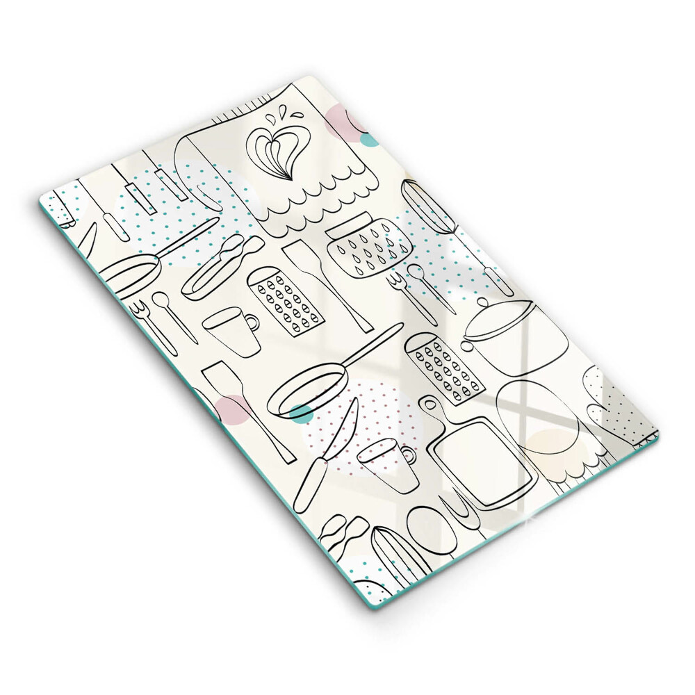 Tocător sticlă decorativ Accesorii de bucătărie