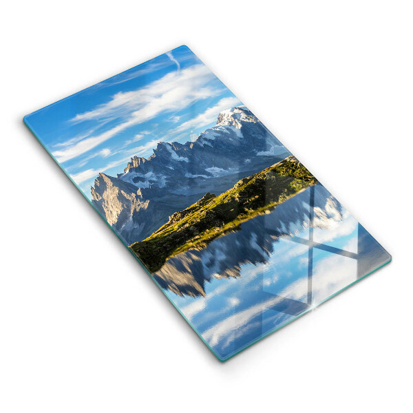 Tocător de bucătărie decorativ Peisaj montan