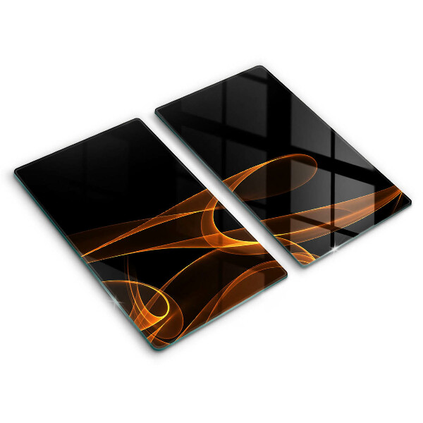 Tocător de bucătărie Linii abstracte 2 buc.
