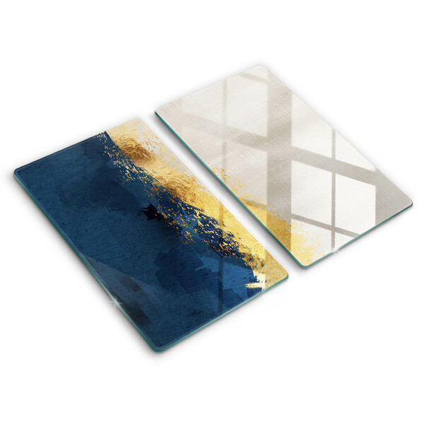 Tocător de bucătărie Aur abstract 2 buc.