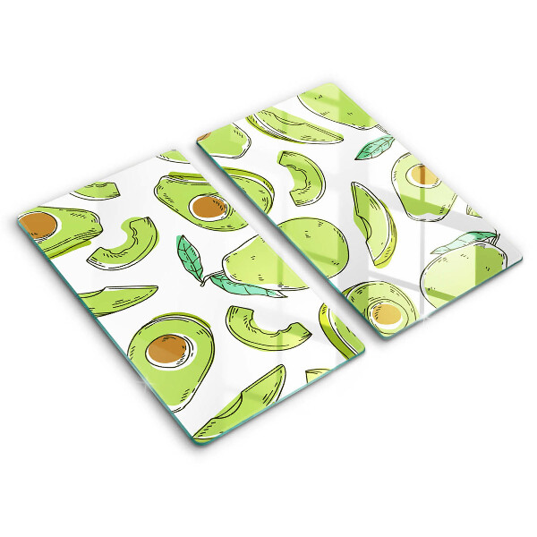 Tocător de bucătărie Avocado și pară 2 buc.