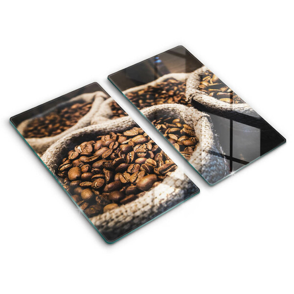 Tocător de bucătărie Pungi de boabe de cafea 2 buc.