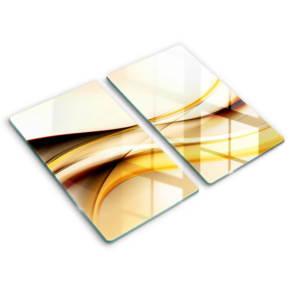 Tocător de bucătărie Linii abstracte de fum 2 buc.