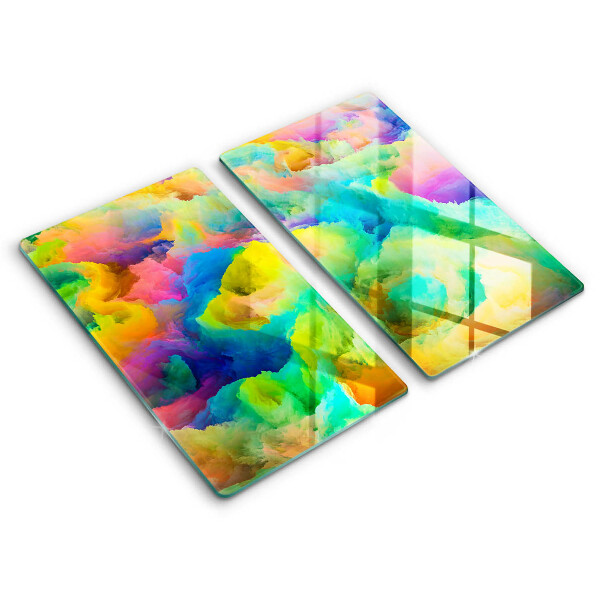 Tocător de bucătărie Abstracție colorată 2 buc.