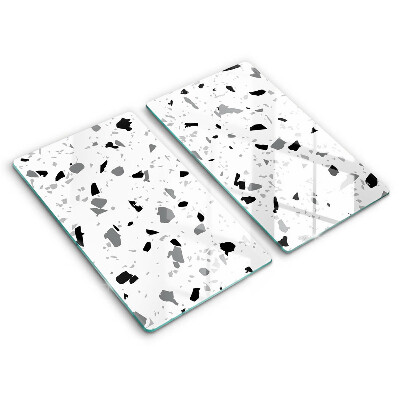 Tocător din sticlă Gresie decorativă 2 buc.