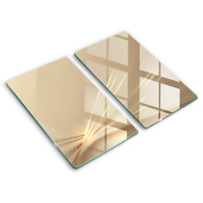 Tocător din sticlă Abstracție modernă 2 buc.