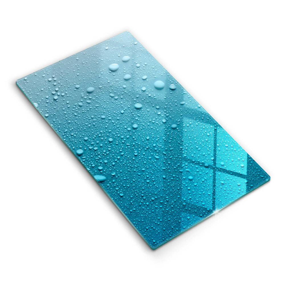 Tocător din sticlă Picături de apă