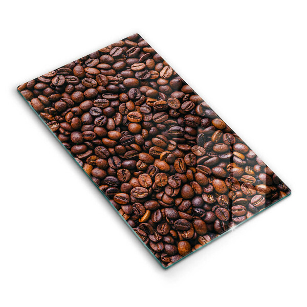 Tocător din sticlă boabe de cafea