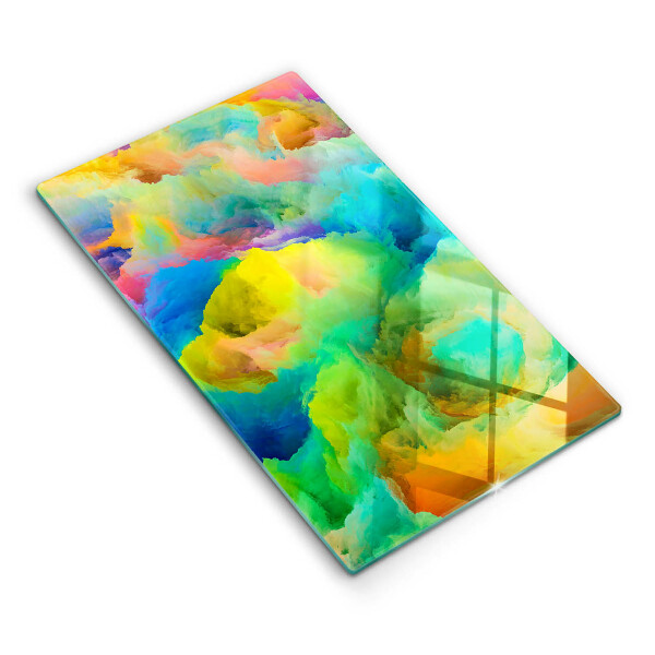 Tocător de bucătărie Abstracție colorată