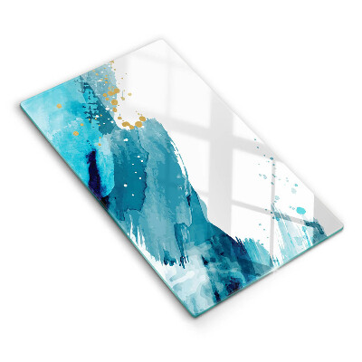 Tocător de bucătărie Pete albastre