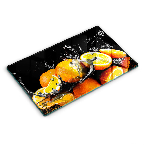 Tocător de bucătărie decorativ Fructe zemoase de portocale