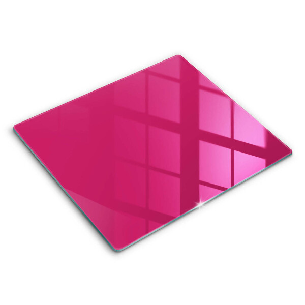 Tocător din sticlă modern Culoare roz 60x52 cm