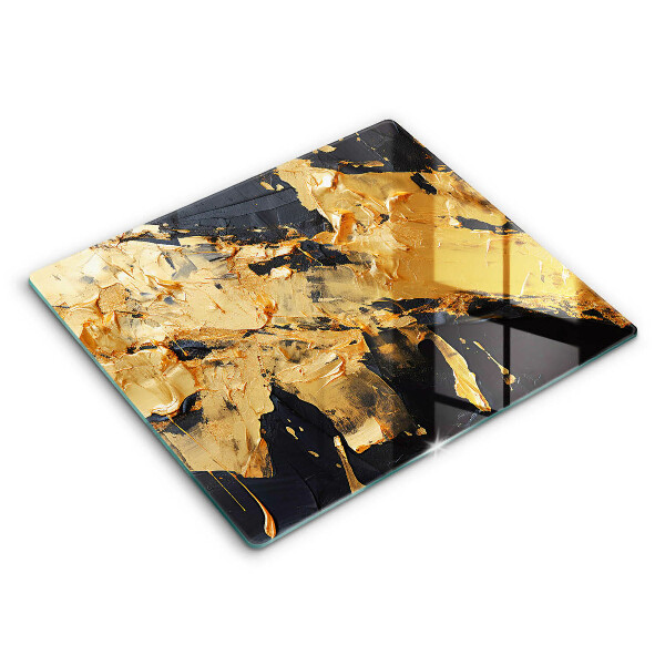 Tocător din sticlă modern Textură elegantă a vopselei 60x52 cm