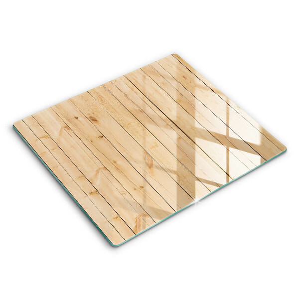 Tocător sticlă modern Plăci delicate din lemn 60x52 cm