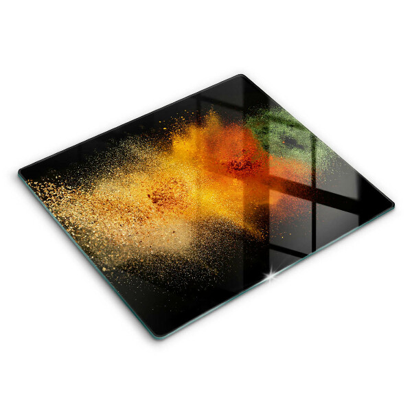 Tocător de bucătărie modern Condimente colorate 60x52 cm