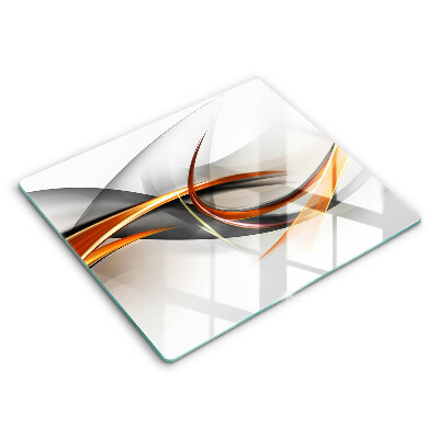 Tocător din sticlă modern Forme moderne 60x52 cm