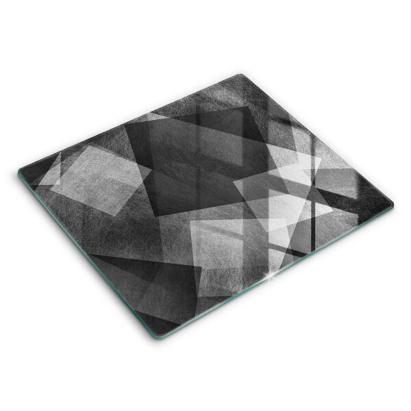 Tocător de bucătărie modern Abstracție geometrică 60x52 cm