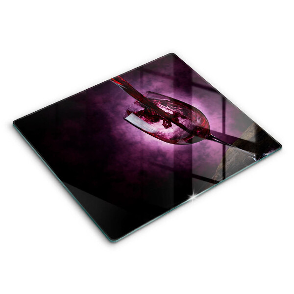 Tocător de bucătărie modern Un pahar de vin 60x52 cm