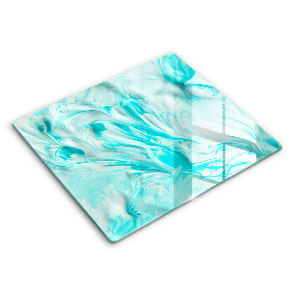 Tocător de bucătărie modern Vopsele abstracte 60x52 cm