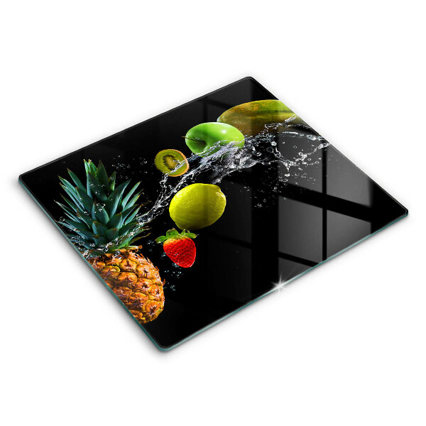 Tocător de bucătărie modern Fructe în apă 60x52 cm