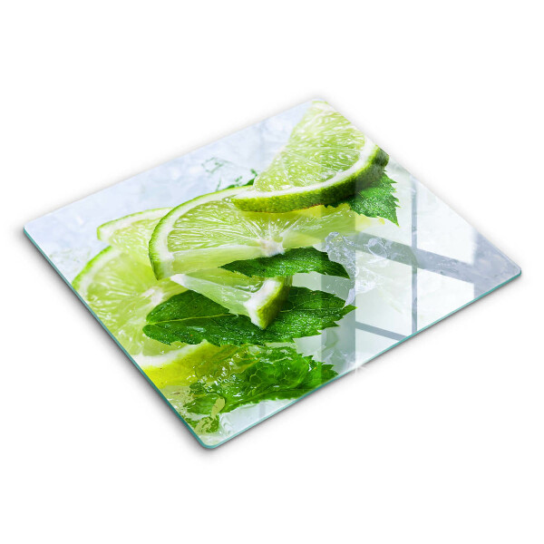 Tocător de bucătărie modern Mentă de lime și gheață 60x52 cm