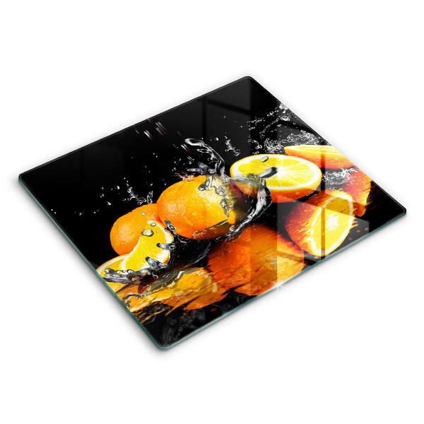 Tocător de bucătărie modern Fructe zemoase de portocale 60x52 cm