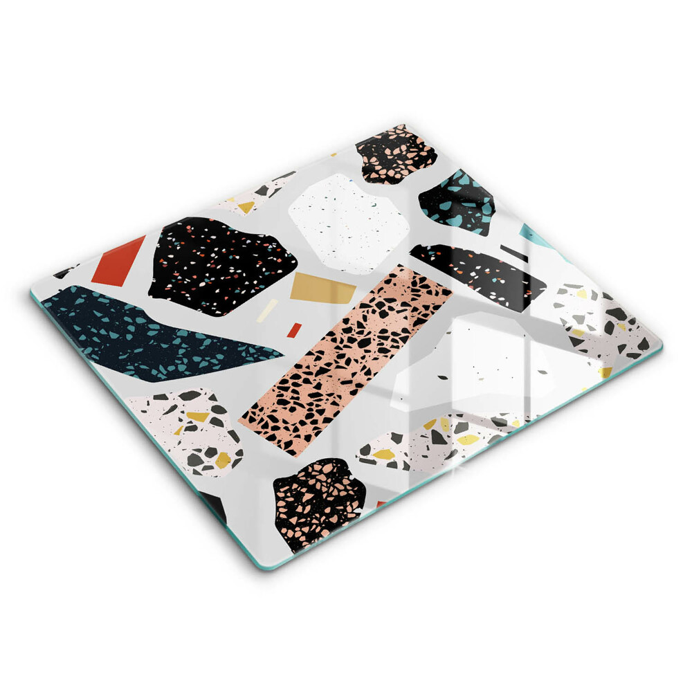 Tocător sticlă modern Gresie 60x52 cm