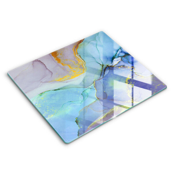 Tocător de bucătărie modern Aur de piatră crăpat 60x52 cm
